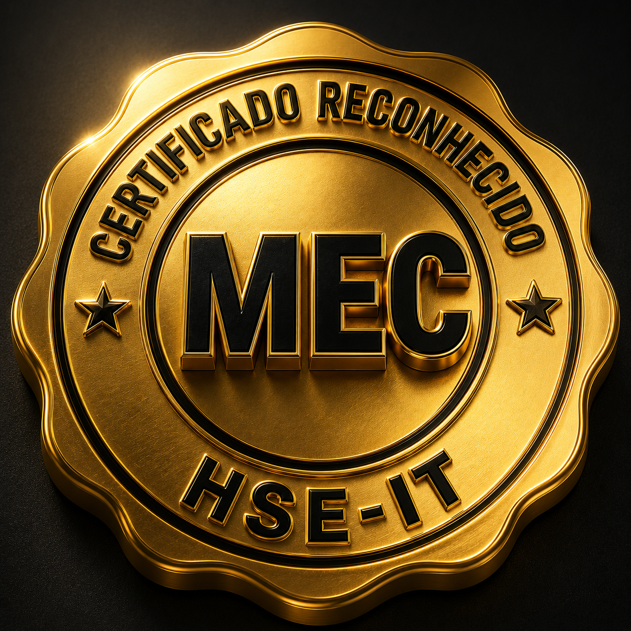 Certificado HSE-IT reconhecido pelo MEC — Anhanguera/Pitágoras Unopar
